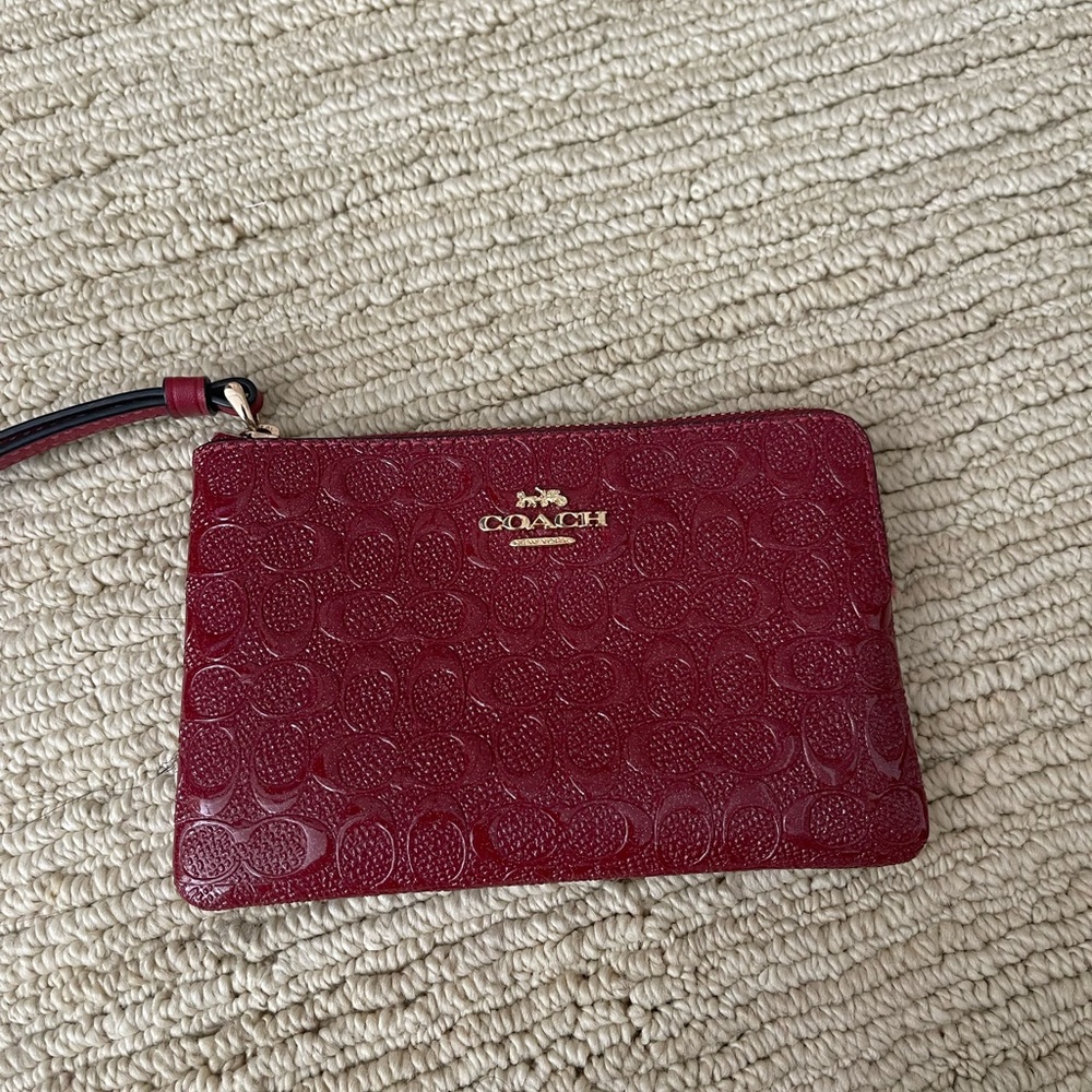 Coach wristlets